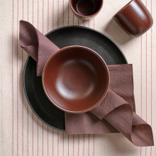 FANTASTISK مناديل ورقية, بني-أحمر, 33x33 سم