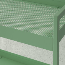 NISSAFORS عربة, أخضر فاتح, 50.5x30x83 سم