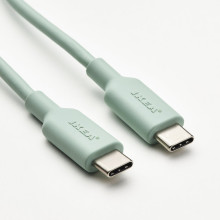 SITTBRUNN كيبل USB-C to USB-C, أخضر فاتح, 1.0 م