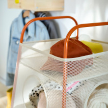 TIGERFINK خزانة بحجيرات, بيج/برتقالي