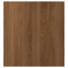 LAPPVIKEN باب, بني/شكل خشب الجوز, 60x64 سم