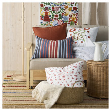 RAKLEV سجادة، غزل مسطح, منسوجة يدويا/طبيعي عدة ألوان, 170x240 سم