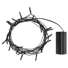 GETKÅL شريط إضاءة ليد, يعمل بالبطارية خارجي, 4.5 م