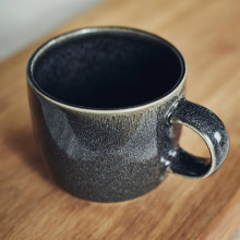 GLADELIG كوب, رمادي غامق, 37 سل