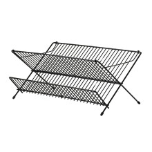 KVOT منصة تجفيف صحون, أسود