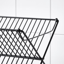 KVOT منصة تجفيف صحون, أسود