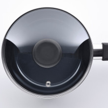 قدر بمقبض مع غطاء, مانع للالتصاق زجاج شفاف/ستينلس ستيل, 2 ل