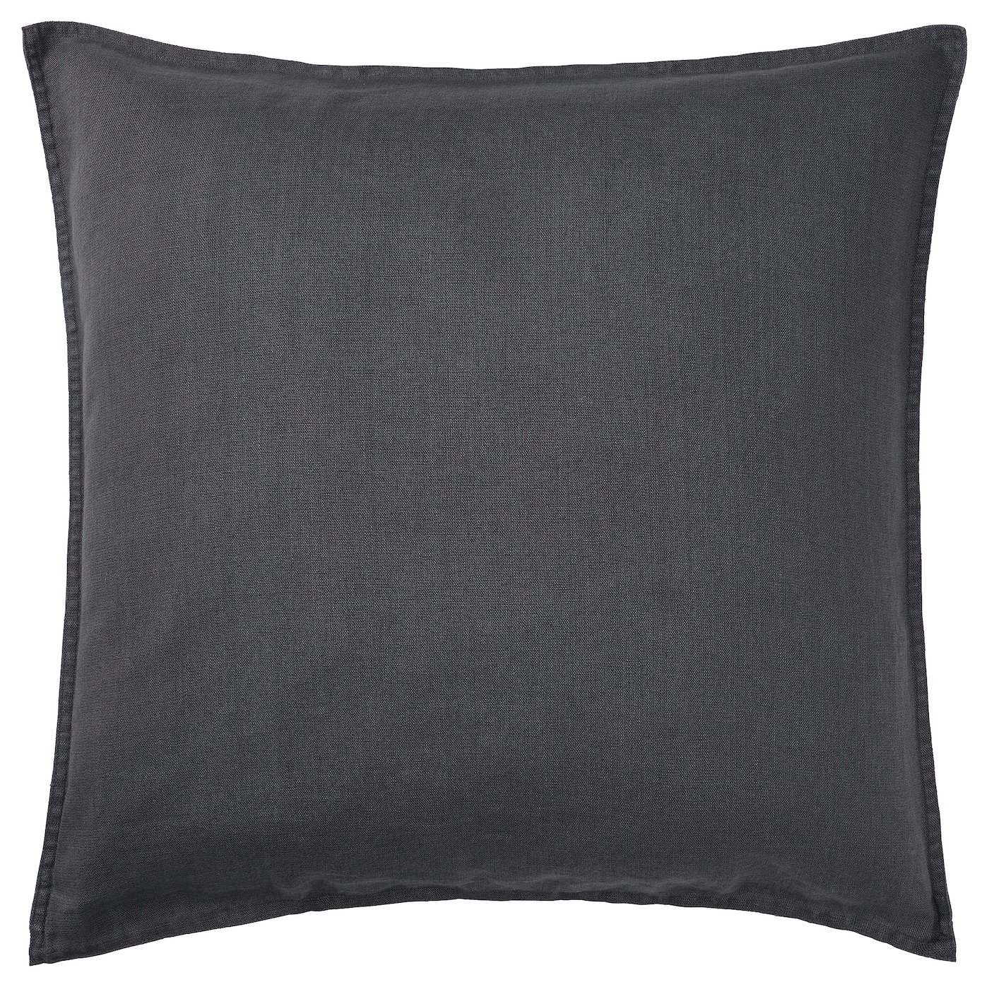 DYTÅG غطاء وسادة, رمادي غامق, 65x65 سم