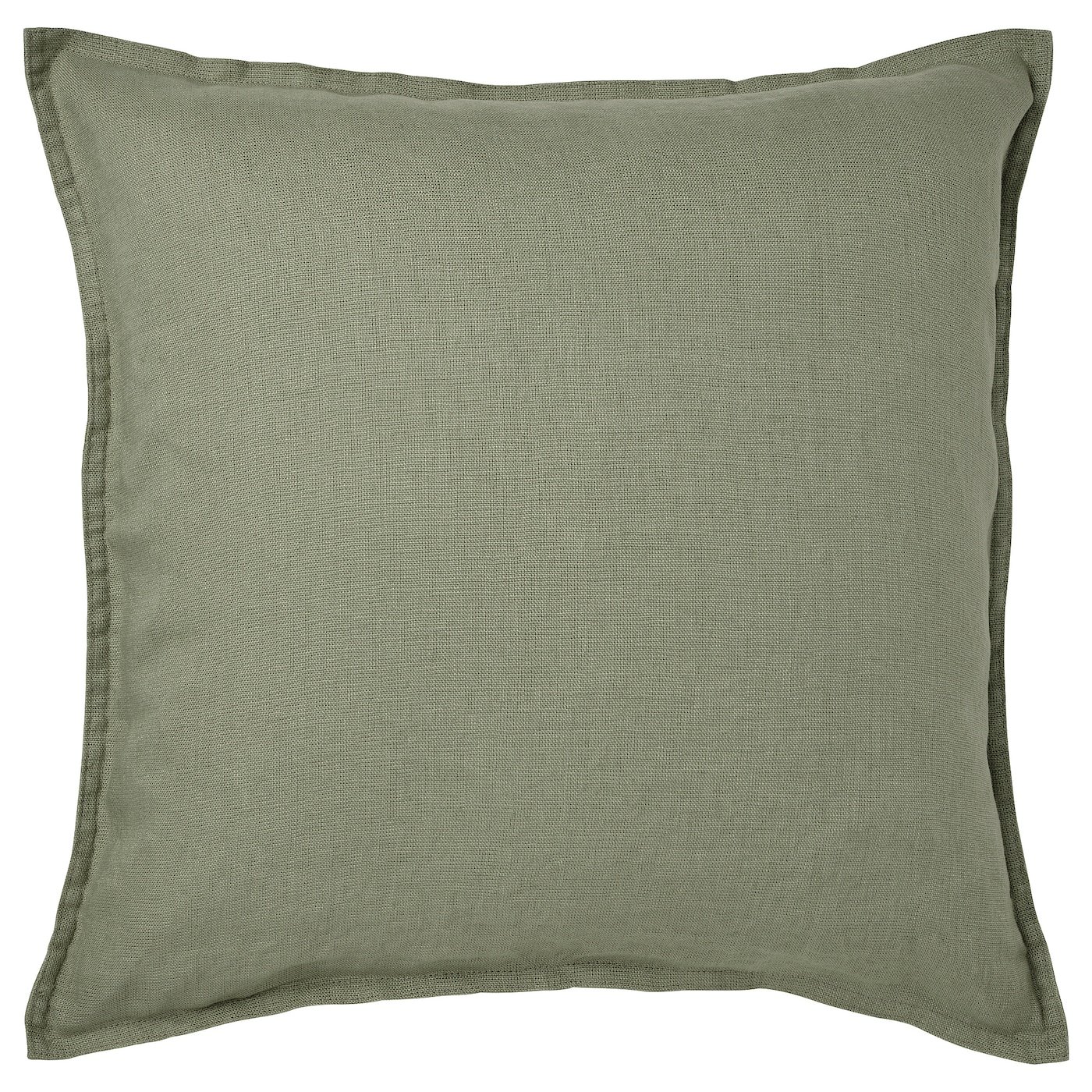 DYTÅG غطاء وسادة, رمادي-أخضر, 50x50 سم